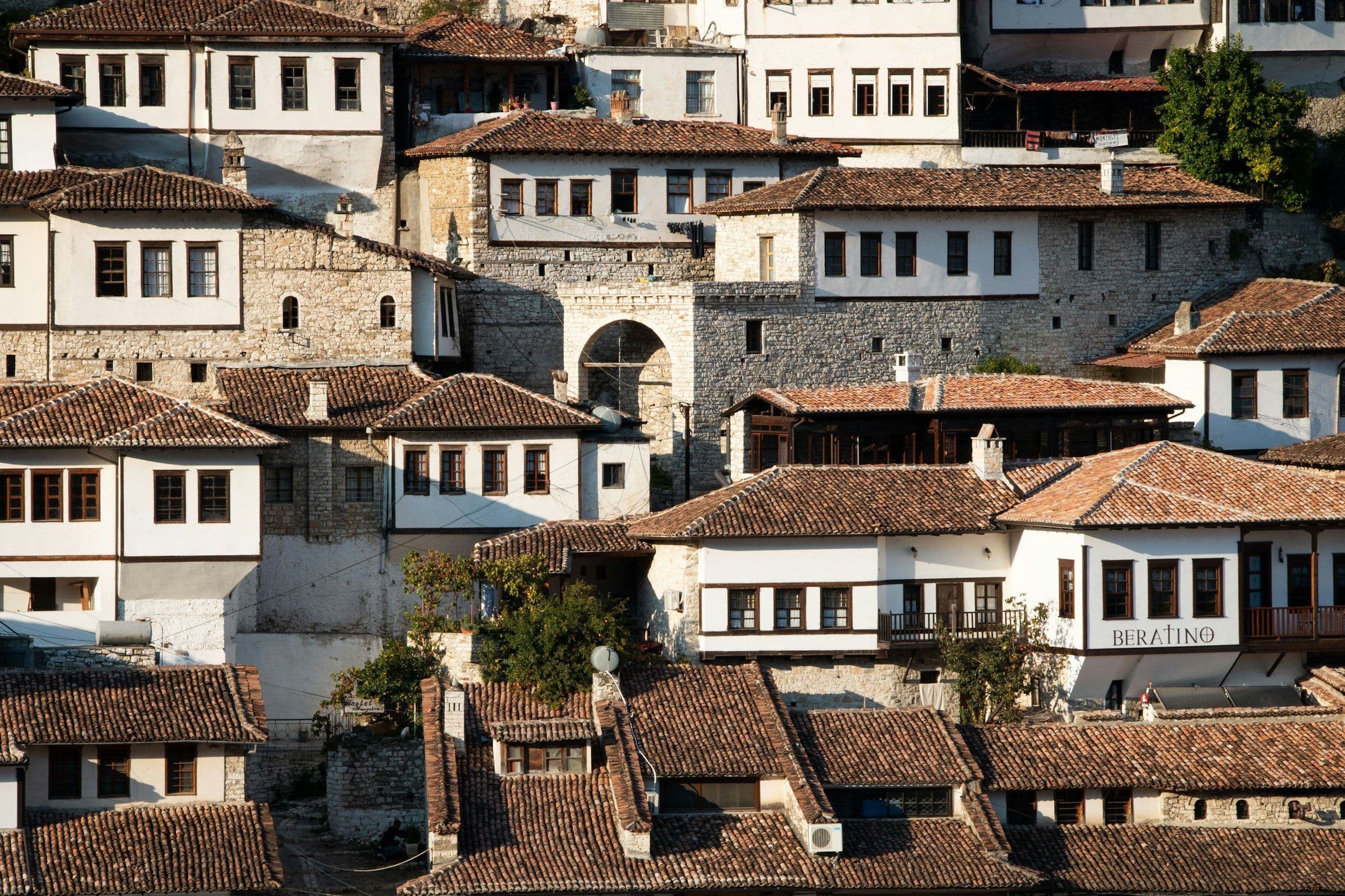 The white houses of Berat